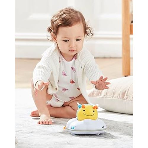 Amazon.com : Skip Hop Baby Follow-Me Bee Tummy Time Crawl Toy 3-Stage Infant Sensory Development with Lights Sounds and Music Explore & More Age 5m+ : Toys & Games