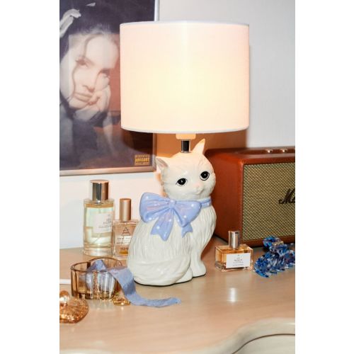 Adelaide Cat Shape Ceramic Table Lamp