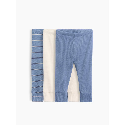 Baby Pull-On Waffle Pants (3-Pack)