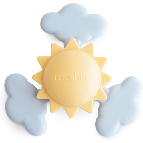 mushie Sunshine Suction Spinner Toy | Toddler Sensory Toys for Bath & Play