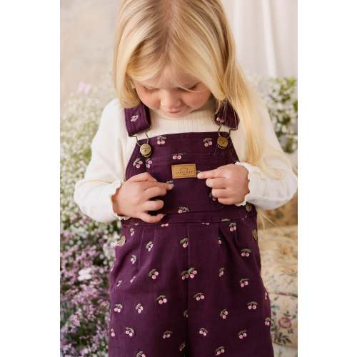 Blair Overall - Cherry Fig