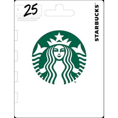 Starbucks Gift Card $25