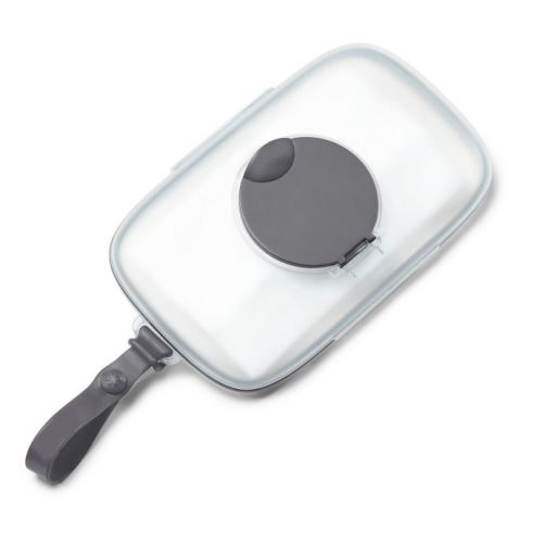 SKIP*HOP® Grab & Go Snug Seal Wipes Case in Grey