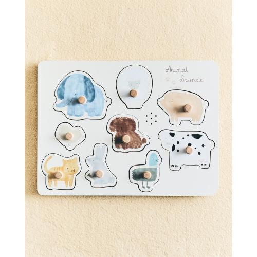 CHILDREN’S ANIMAL SOUNDS PUZZLE | Zara Home United States of America