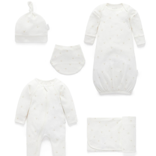 White Bear Welcome Baby Pack - Baby Sets - Purebaby - Purebaby