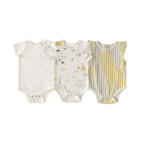 Short-Sleeve One-Piece 3 - Pack