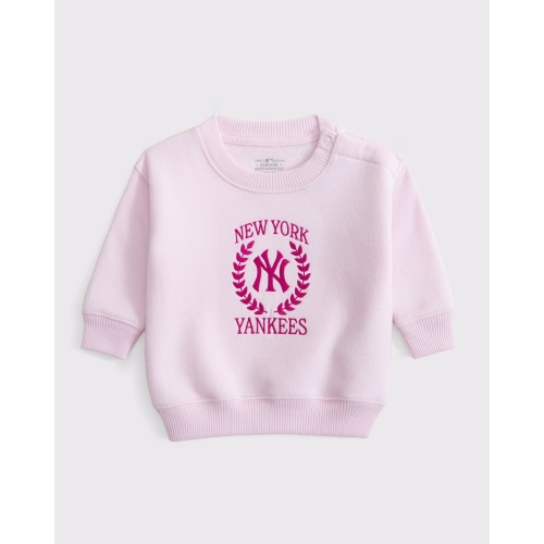 baby new york yankees graphic crew sweatshirt