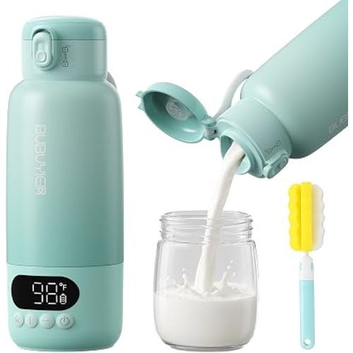 17oz Portable Bottle Warmer for Travel, Milk Warmer for Baby Travel