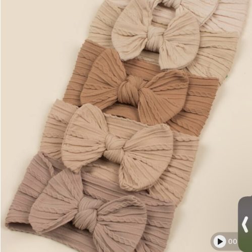 5pcs Baby Bow Decor Hair Band Love Valentine | SHEIN USA