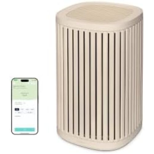 Windmill Air Purifier for Home, 3-In-1 Filters for Dust, Smoke, & Pets