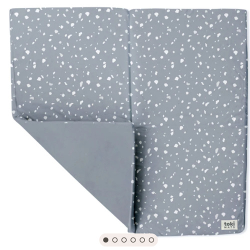 Terrazzo Slate Organic Cotton Mat – Toki Kids