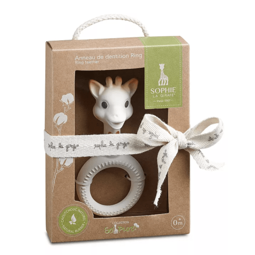 Sophie la Girafe
So'Pure Ring Teether - Ages 0 Months+