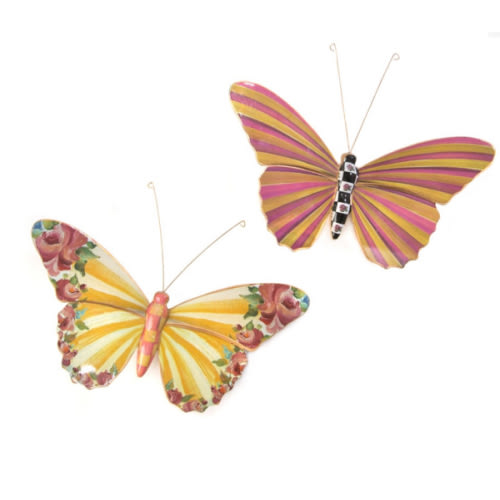 MacKenzie-Childs | Butterfly Duo Wall Decor - Garden