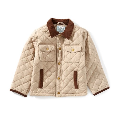 Class Club Little Boys Quilted Barn Coat