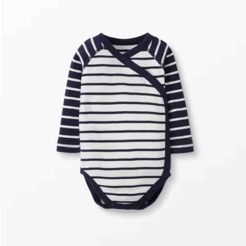 Baby Side Snap Bodysuit In Organic Cotton