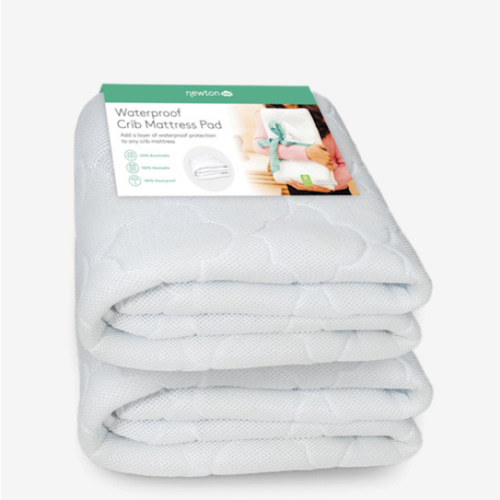 Waterproof Crib Mattress Pad - Crib 2-Pack