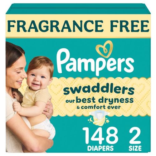 Pampers Swaddlers Sensitive Disposable Diapers - Size 2 - 148ct