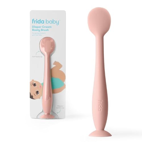 Frida Baby Diaper Cream Spatula, Silicone Butt Spatula, Diaper Rash Cream