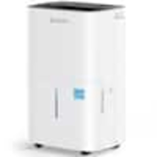waykar 80 pt. 5,000 sq. ft. Energy Star Most Efficient Portable Dehumidifier with Bucket and Drain Hose for Basement in White HDCX-80A-CHWA