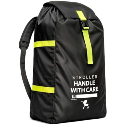 Large Stroller Bag for Airplane: 47"H x 24"W x 15"D Travel Stroller Cover