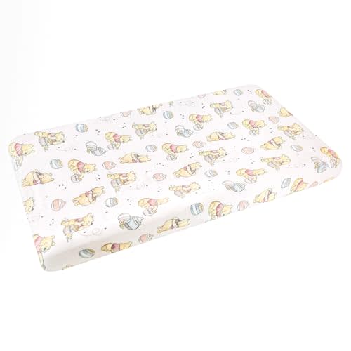 Premium Knit Diaper Changing Pad Cover Hunny by Copper Pearl