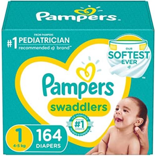 Pampers Swaddlers Newborn Diaper Size 1 164 Count