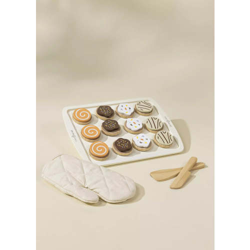 Wooden Cookies Playset and Accessories