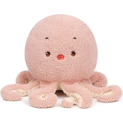 Pink Octopus Plush Pillow Soft Stuffed Animal Toy Cute Octopus Plush Toy Birthday Christmas Festival Gifts for Kids