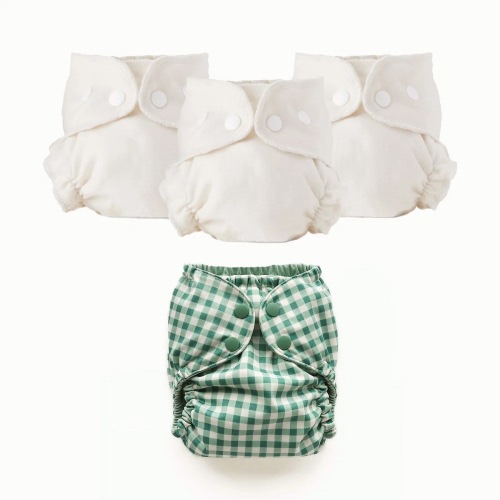 Organic Cloth Diaper Bundle Starter – Esembly
