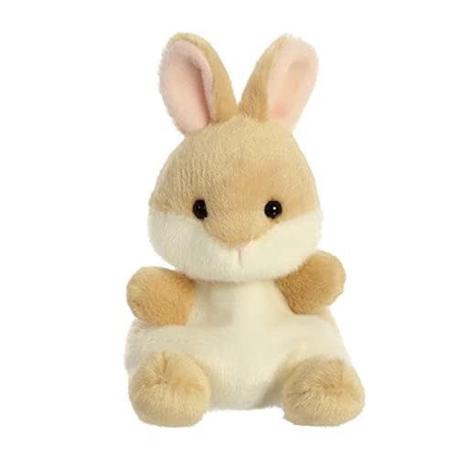 Aurora Palm Pals 4.5" Ella Bunny Adorable Plush | Bean-filled understuffed bodies with collectible personalities