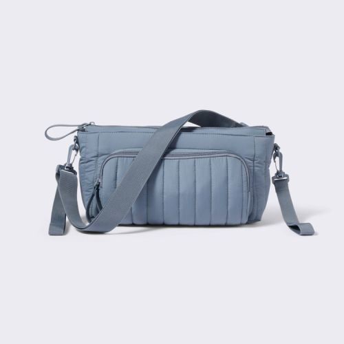 Stroller Organizer with Strap Solid Shoulder Diaper Bag - Blue - Cloud Island™