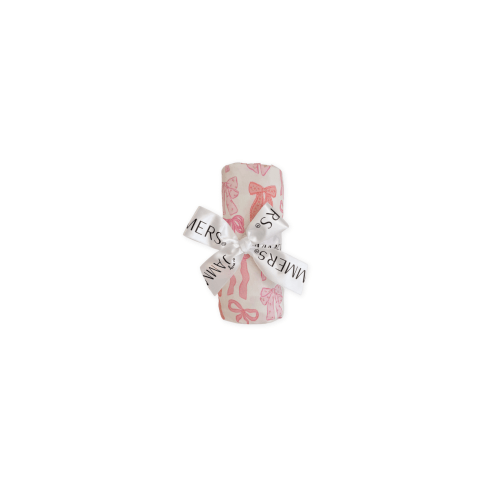 Spring Floral Bows Swaddle