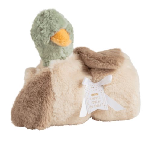 Experience Comfort with Plush Duck Blanket | Mud Pie