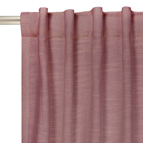 Better Homes & Gardens Textured Solid Chenille Light Filtering Single Curtain Panel, Violet Gem, 50"W x 84"L