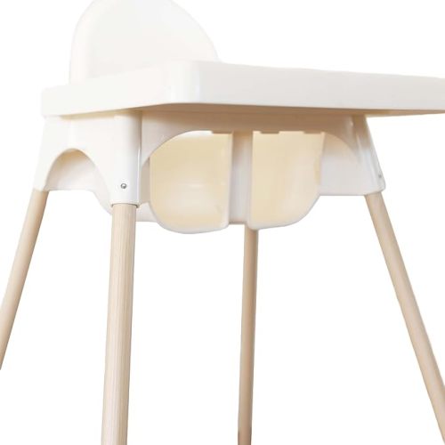 Yeah Baby Goods Highchair Leg Wraps (Birch) - Compatible with The IKEA Antilop Highchair - Stylish IKEA High Chair Accessories w/Easy Self-Adhesive
