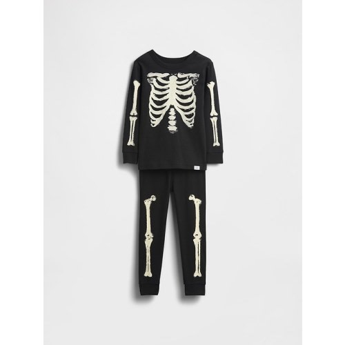 Baby & Toddler Organic Brushed Cotton Glow-in-the-Dark PJ Set