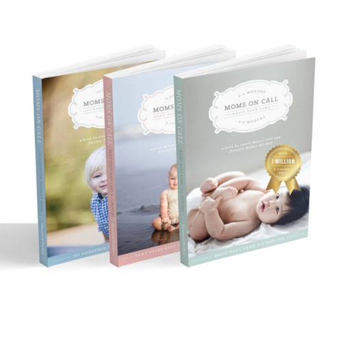 Moms on Call 3 Book Bundle | Basic Baby Care, Next Steps Baby Care, & Toddler Book 0 Months-4 Years | Parenting Set
