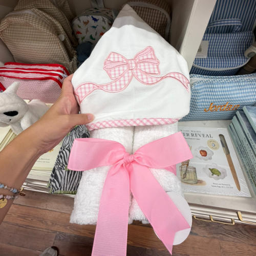 Pink Bow Everykid Towel
