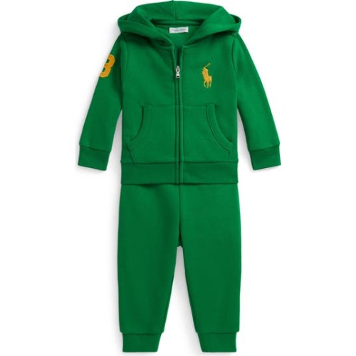 Cotton Blend Hoodie & Jogger Set, 3M
