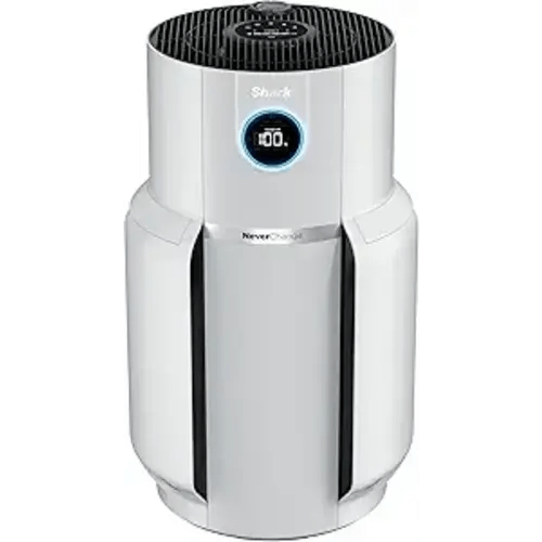 Shark Air Purifier for Home with NeverChange HEPA Air Filter, 1400 sq. ft. for Powerful Multi-Room Purification, 5-Year Filter, Filters Smoke, Captures 99.98% of Particles & Dust, HP302