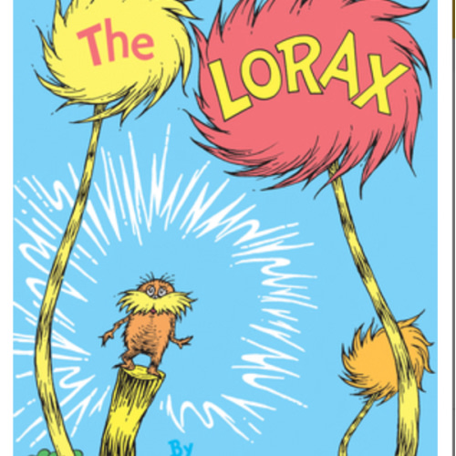 The Lorax book by Dr. Seuss
