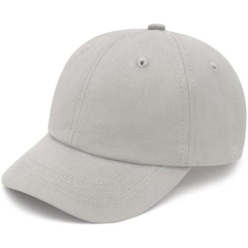 Olreco Toddler Baseball Hat Baby Baseball Cap Baby Ball Cap Infant Hat Toddler Caps Kids Trucker Hats for Boys Girls Cotton