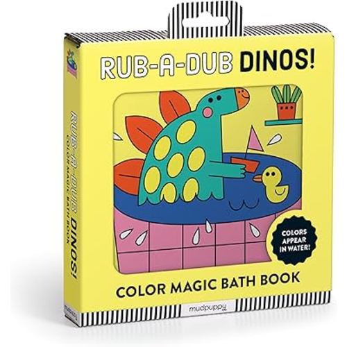 Rub-a-Dub Dinos! Color Magic Bath Book