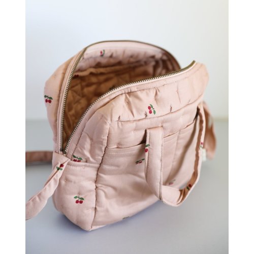 Cherry Blush Baby Doll Diaper Bag | Playroom Doll Accessories – Playroom Collective