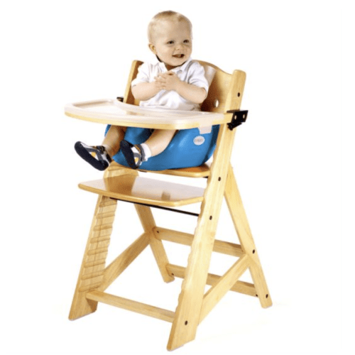 Height Right™ High Chair with Infant Insert - Safe, comfortable seat children, adjustable wood high chair is ideal for children aged 6 mos. to 3 years
