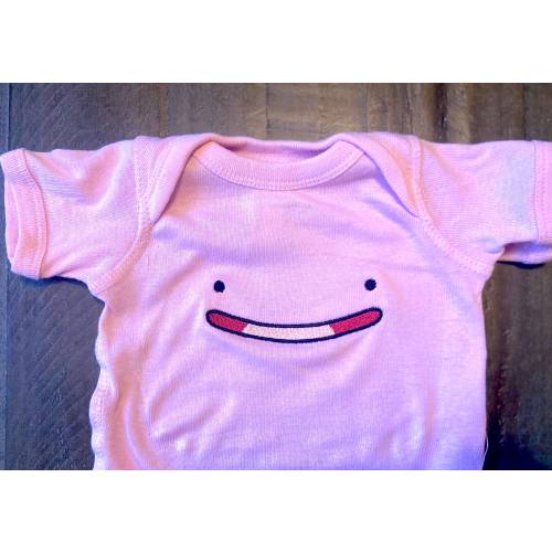 Ditto Face Cosplay Bodysuit