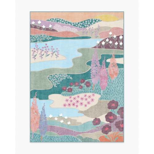 Dreamland Multicolor Pastel Rug | Ruggable US