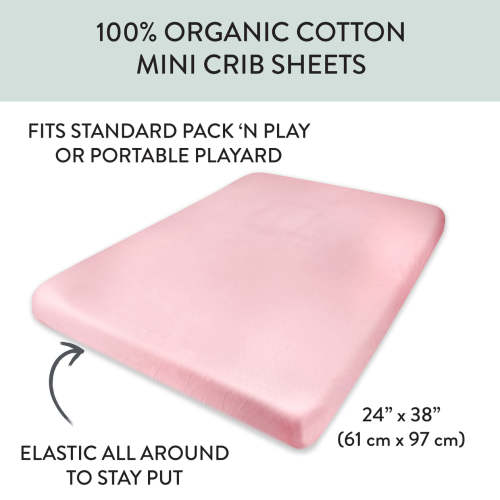 Organic Cotton Mini Crib Sheet | Honest Baby Clothing