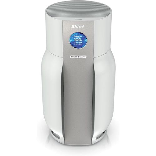 Shark BreatheClear™ MAX with NeverChange, Intelligent Air Purifier for Home, Large Rooms, HEPA-Exceeding for Dust, Dander, Smoke, and More, Zero Filter Changes, Dove (2026), HP362