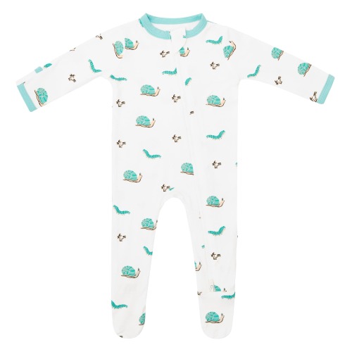 Zippered Footie in Crawl